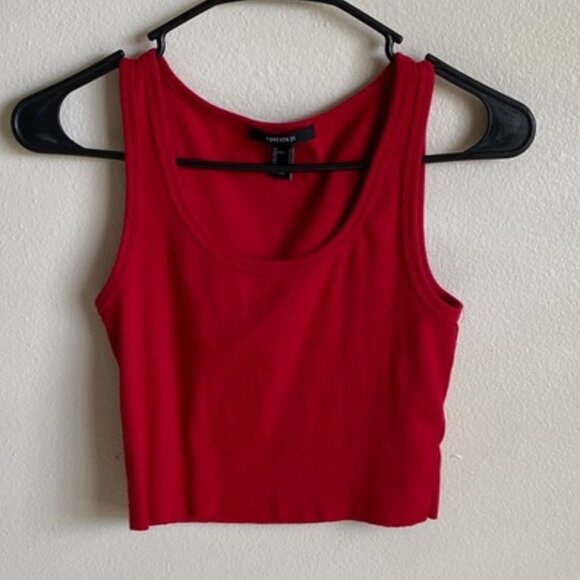 Tops - Trendy Red Tank Top